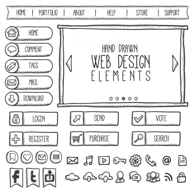 Дизайн-макеты для сайтов